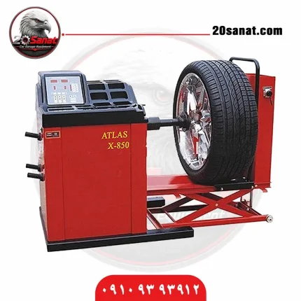 دستگاه بالانس چرخ سنگین اطلس مدل X-850